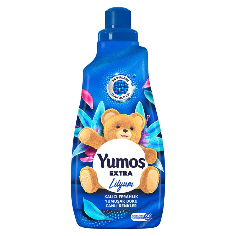 Yumoş Extra Konsantre Çamaşır Yumuşatıcısı Lilyum 1440 ML 60 Yıkama 4 Adet
